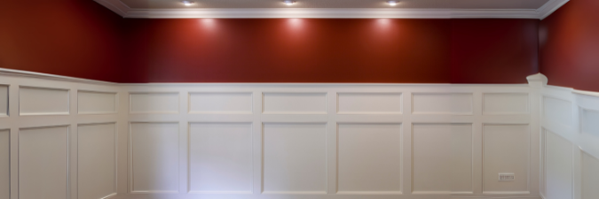 Crown Molding & Wainscoting